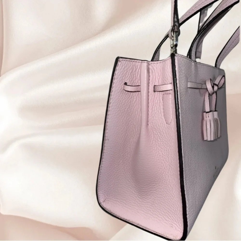 Kate Spade Hayes Small Satchel in ‘Rosy Cheeks’